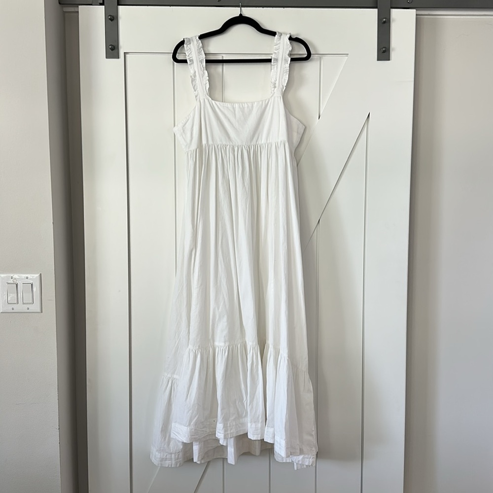 Free People Isabella White Maxi Dress - Picture 5 of 13